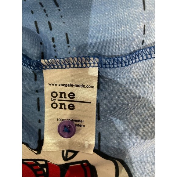 VTG one By one youth 14 Anime Mega Boot hip hop line dance boombox Graphic Shirt - Picture 9 of 9